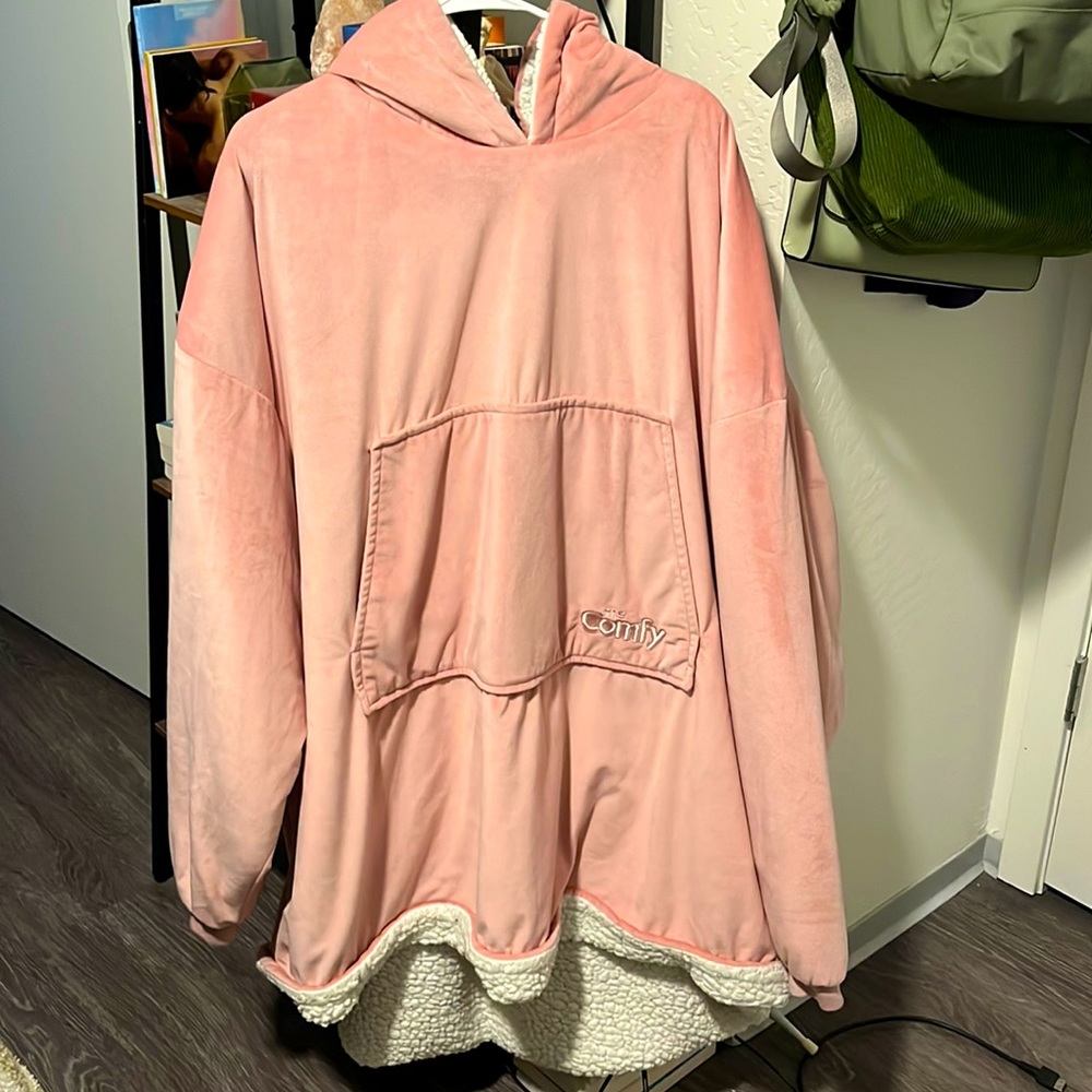 Pink Comfy/Blanket Hoodie